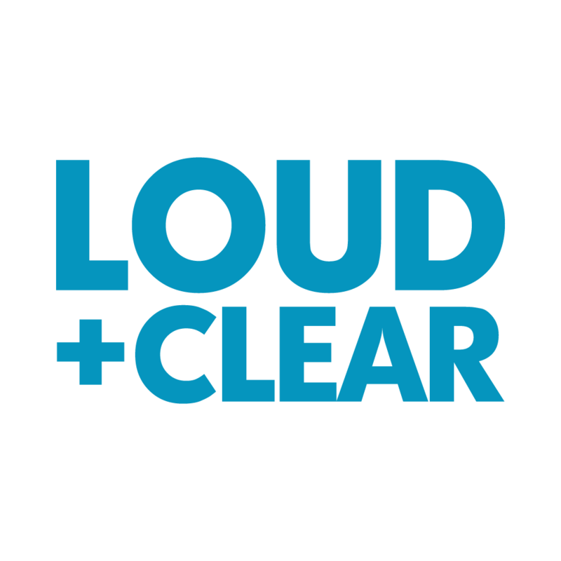 Logo for img-fluid: Loud+Clear