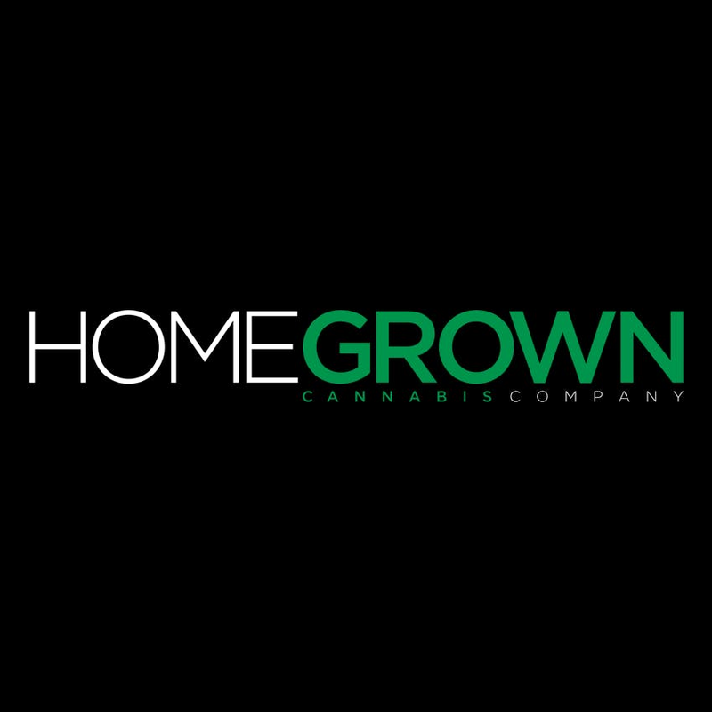 Logo for cardStoreLogo img-fluid: Homegrown Cannabis Company
