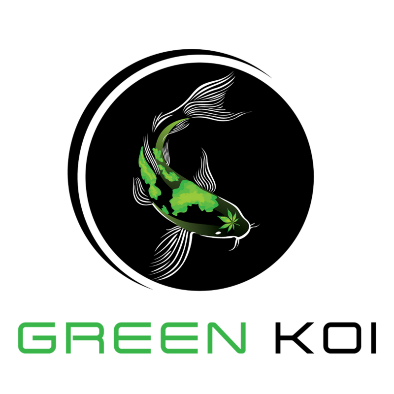 Logo for cardStoreLogo img-fluid: Green Koi - Douglas
