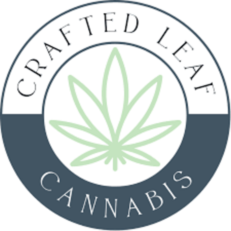 Logo for cardStoreLogo img-fluid: Crafted Leaf Cannabis