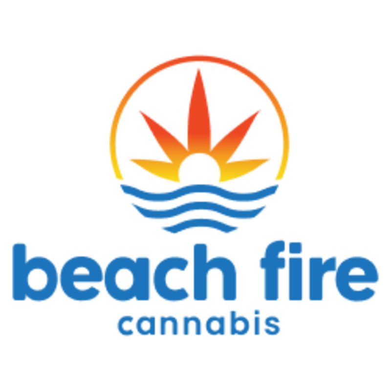 Logo for cardStoreLogo img-fluid: Beach Fire Cannabis