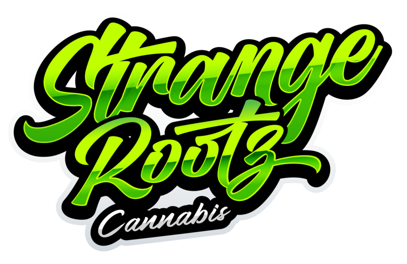 Logo for cardStoreLogo img-fluid: Strange Rootz Cannabis