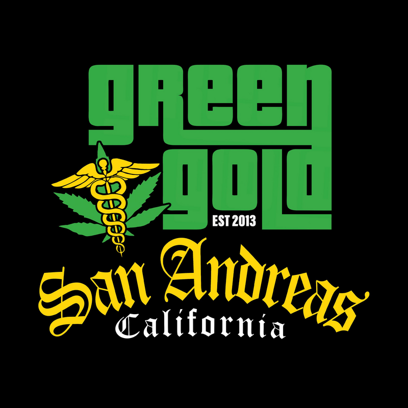 Logo for cardStoreLogo img-fluid: Green Gold San Andreas