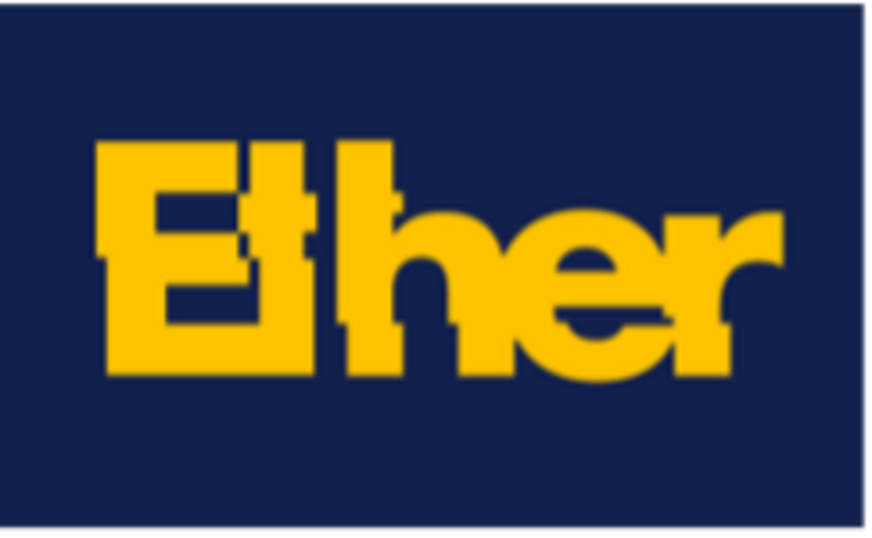 Logo for cardStoreLogo img-fluid: Ether Cannabis