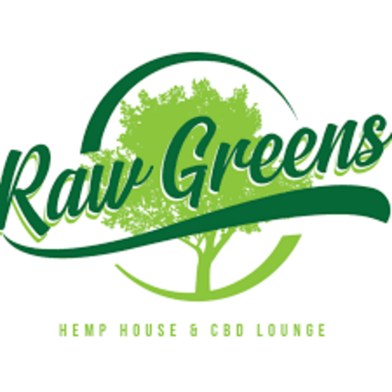 Logo for cardStoreLogo img-fluid: Raw Greens Dispensary, Hemp House & Smoke Shop