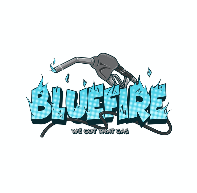 Logo for cardStoreLogo img-fluid: Blue Fire