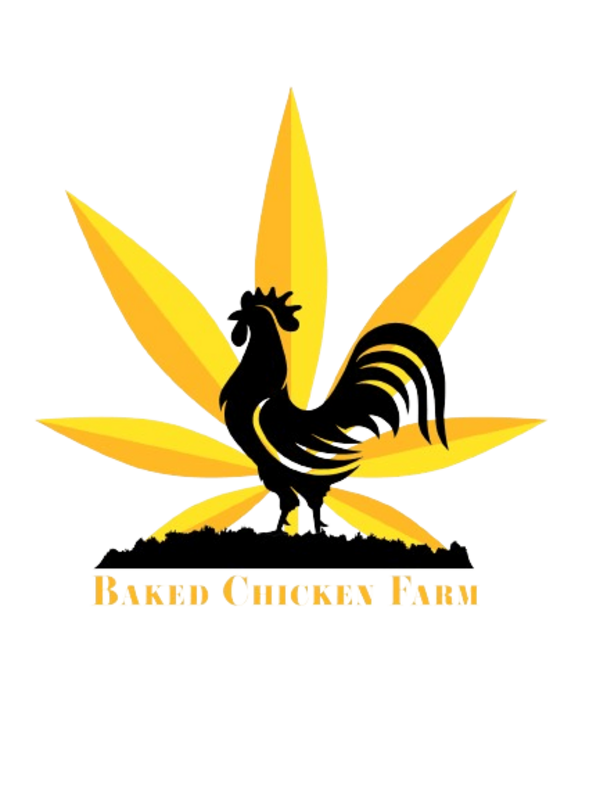 Logo for cardStoreLogo img-fluid: Baked Chicken Farm Dispensary