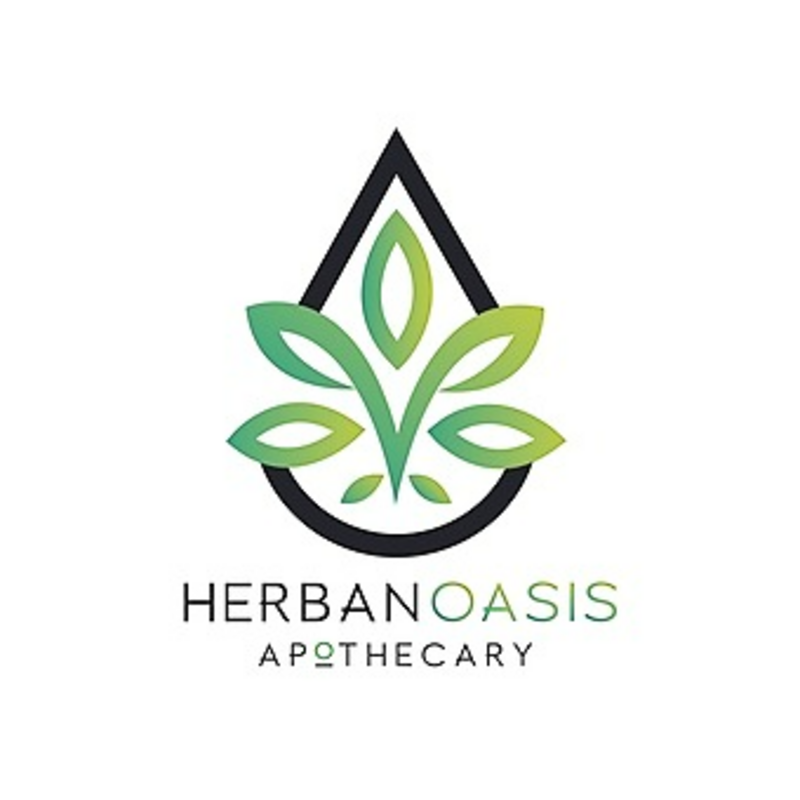 Logo for cardStoreLogo img-fluid: Herban Oasis Apothecary & O Lounge