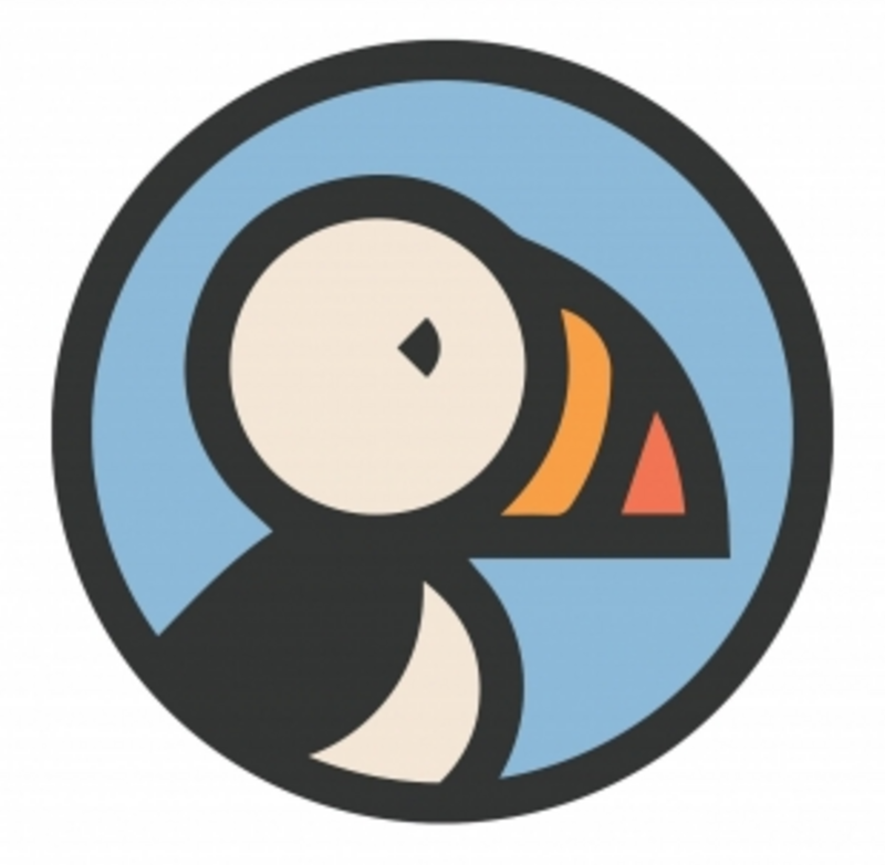 Logo for cardStoreLogo img-fluid: Puffin Store