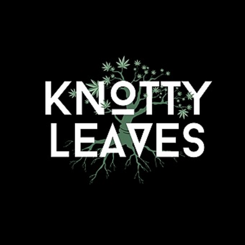 Logo for cardStoreLogo img-fluid: Knotty Leaves Dispensary