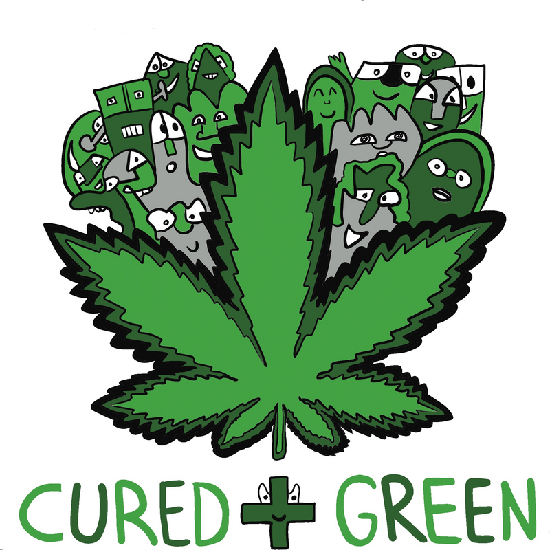 Logo for img-fluid: Cured Green