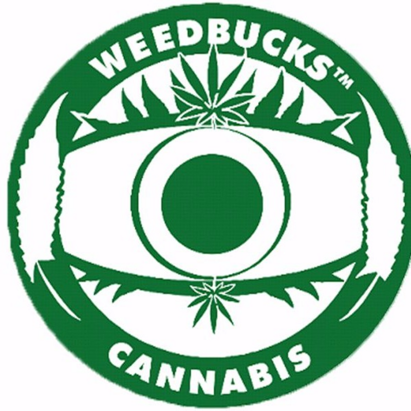 Logo for cardStoreLogo img-fluid: Weedbucks Dispensary Cannabis Marijuana