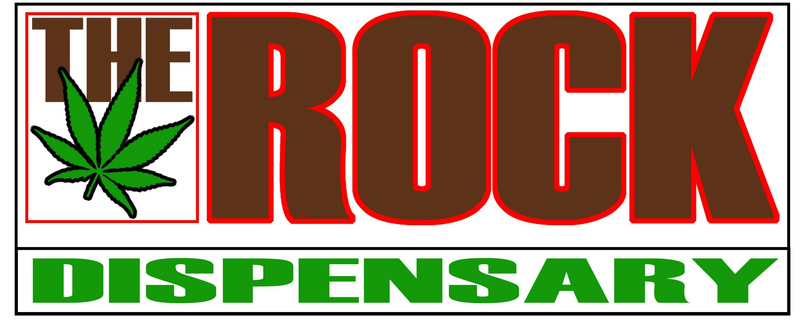 Logo for cardStoreLogo img-fluid: The Rock Dispensary