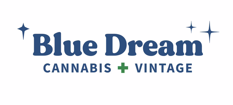 Logo for cardStoreLogo img-fluid: Blue Dream Cannabis & Vintage