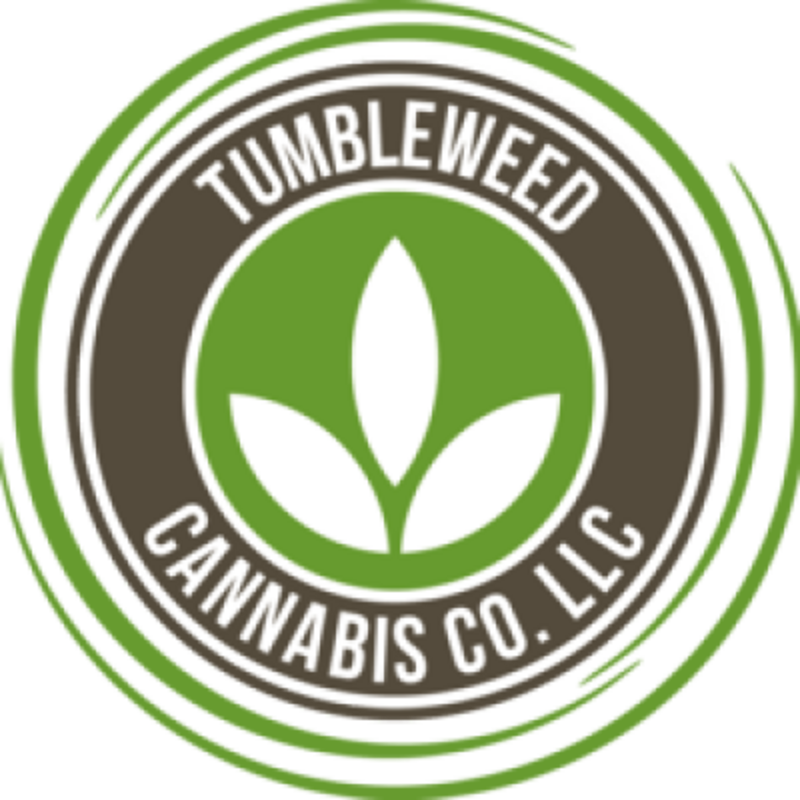 Logo for cardStoreLogo img-fluid: Tumbleweed Cannabis Co.
