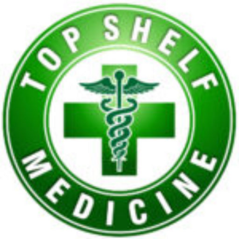 Logo for cardStoreLogo img-fluid: Top Shelf Medicine