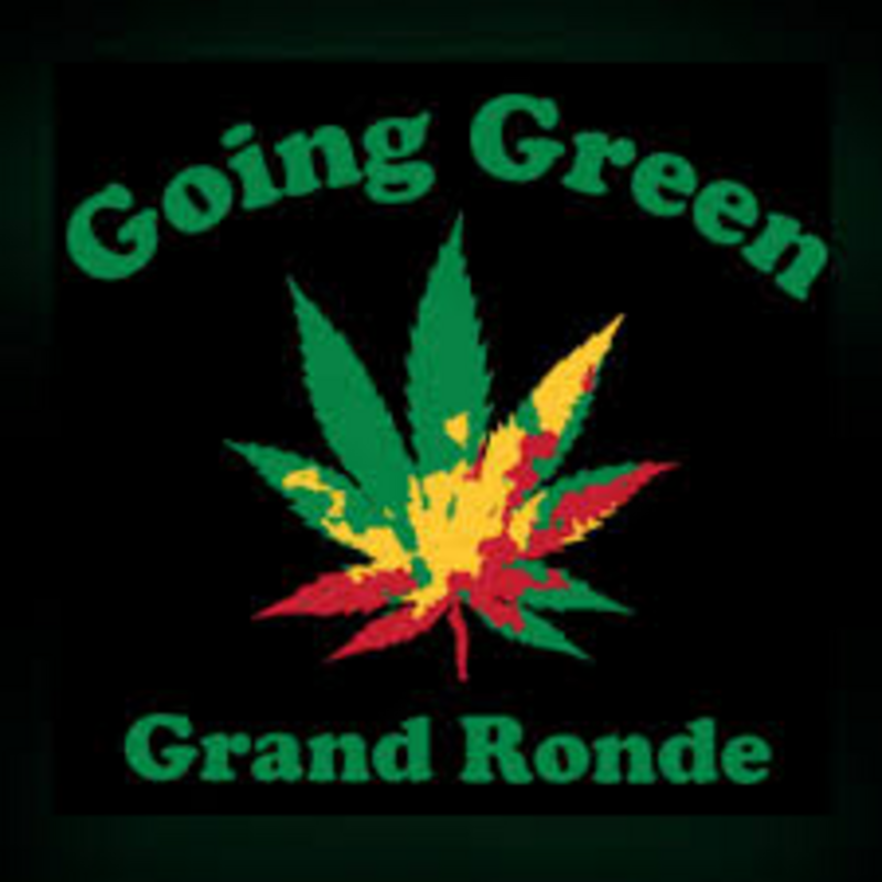 Logo for cardStoreLogo img-fluid: Going Green Grand Ronde