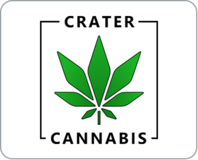 Logo for cardStoreLogo img-fluid: Crater Cannabis
