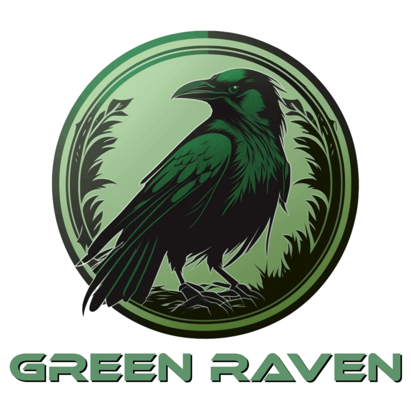 Logo for card-img-top placeholder-glow cardTopImage: Green Raven