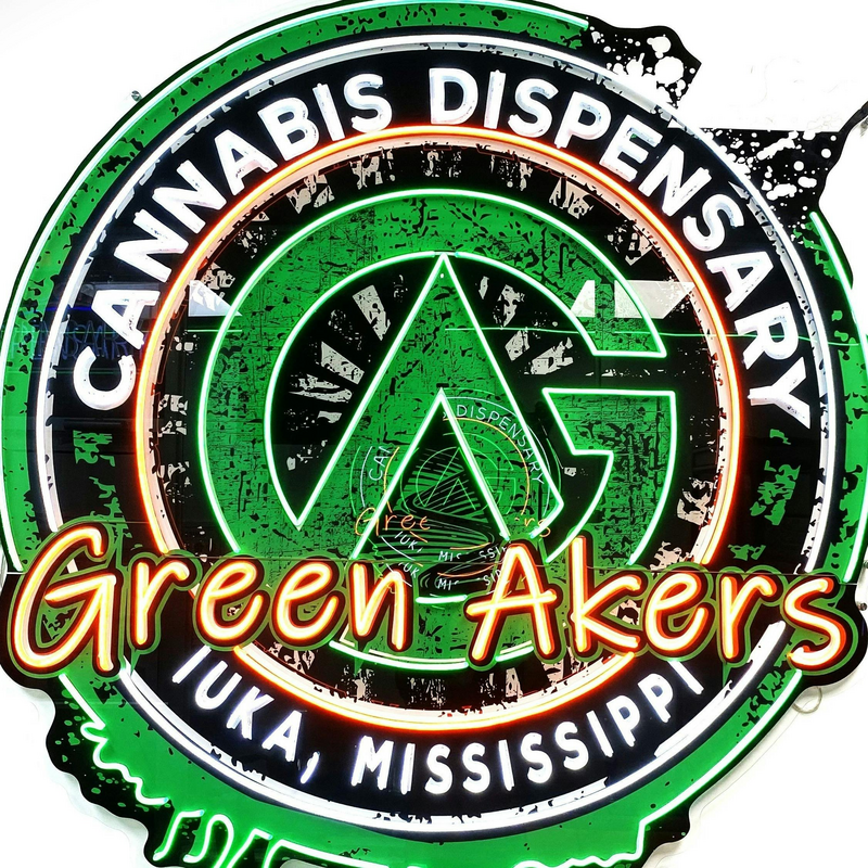 Logo for userEditLogo: Green Akers Cannabis Dispensary