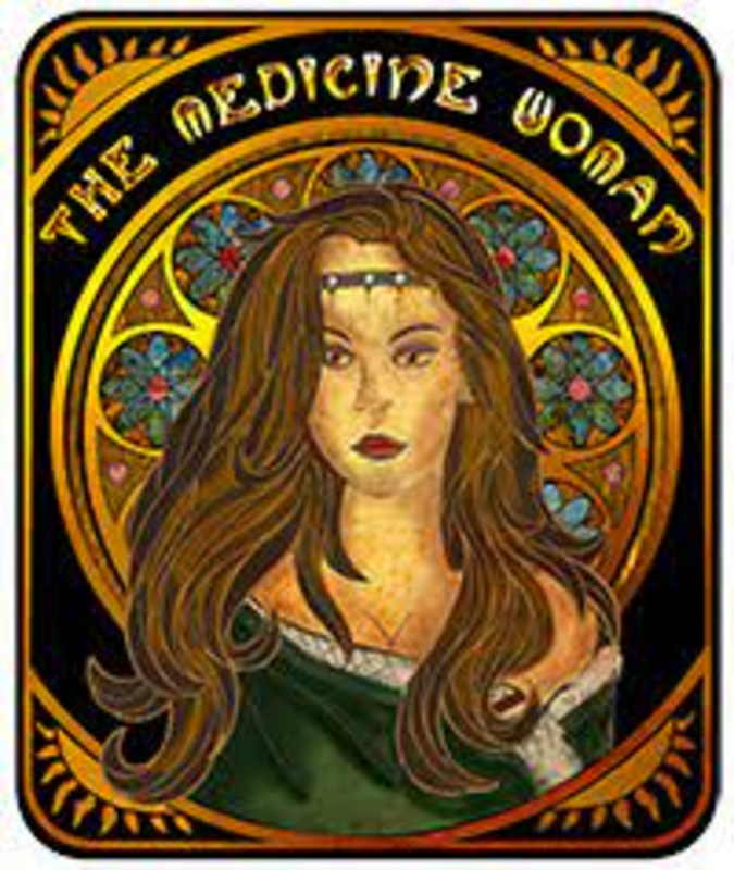 Logo for cardStoreLogo img-fluid: The Medicine Woman