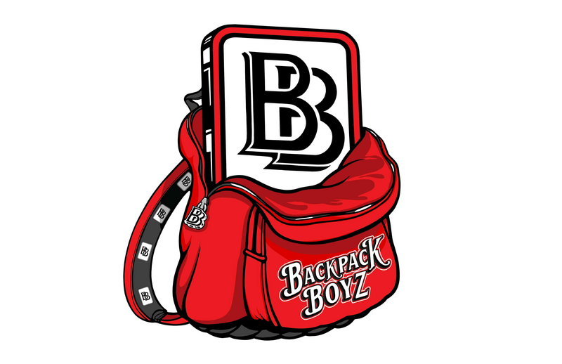 Logo for cardStoreLogo img-fluid: Backpack Boyz - Long Beach