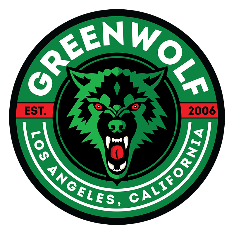 Logo for cardStoreLogo img-fluid: Greenwolf LA